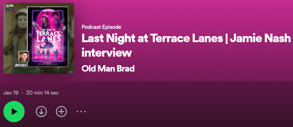 Last Night at Terrace Lanes | Jamie Nash interview